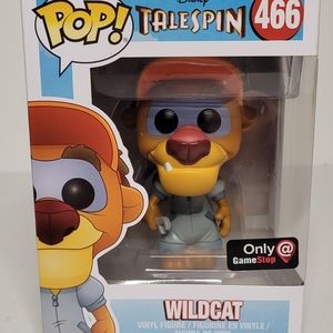 Funko Pop Disney Tailspin Wildcat #466 Gamestop Exclusive